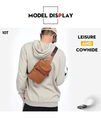 Bull Captan Moda Mini Crossbody Kahverengi Erkek Sırt Çantası