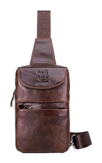 Bull Captan Moda Mini Crossbody Kahverengi Erkek Sırt Çantası