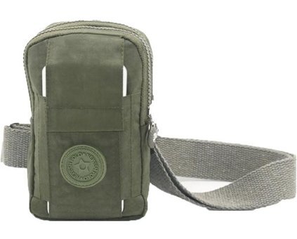 Bizoon 109K Krinkl Minimal Göğüs Bodybag Gri Kadın Sırt Çantası