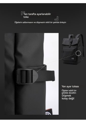 Eternal Luck Günlük Seyahat Mavi Erkek Sırt Çantası