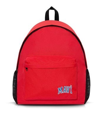 Mavi Logo Baskılı Kırmızı 1912021 70454 Kadın Sırt Çantası