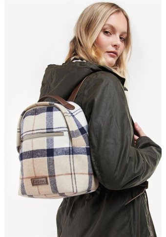 Barbour Caley Tartan Be71 Rosewood Be71 Rosewood Kadın Sırt Çantası
