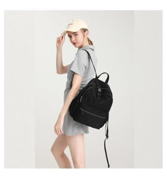 Smart Bags Kumaş Büyük Boy 3125 Pudra Pudra Kadın Sırt Çantası