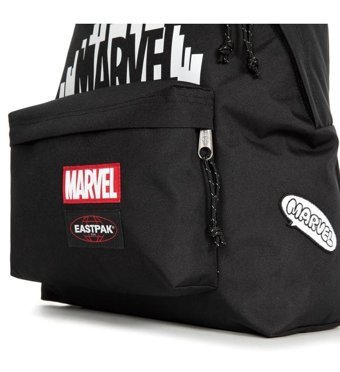 Eastpak X Marvel Ek620 Padded Pak'R Marvel Skyline Siyah Kadın Sırt Çantası