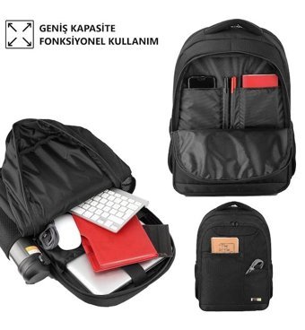 Vegmann Vgm030 Siyah 156 Inç Laptop Ve Siyah Erkek Sırt Çantası