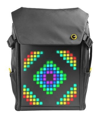 Divoom Pixoo Backpack Ledli 001 Mavi Kadın Sırt Çantası
