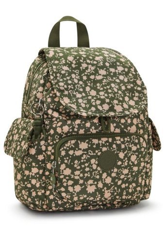 Kipling City Pack Mini Küçük Yeşil Fresh Floral Kadın Sırt Çantası