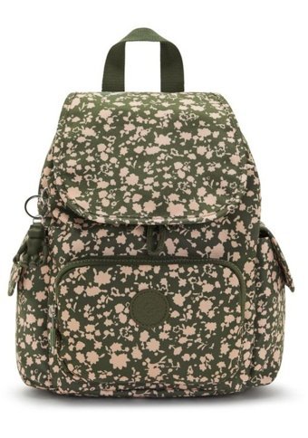 Kipling City Pack Mini Küçük Yeşil Fresh Floral Kadın Sırt Çantası