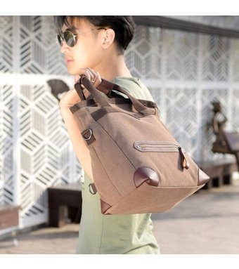 Generic Çok Fonksiyonlu Seyahat Crossbody Erkek Sırt Çantası Çok Renkli