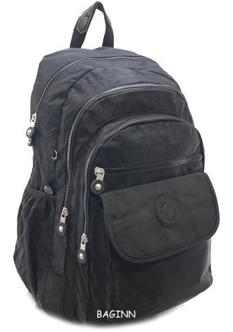 Baginn Klinkır Büyük Boy Orta Gri Kadın Sırt Çantası