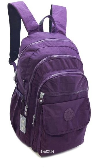 Baginn Klinkır Büyük Boy Orta Gri Kadın Sırt Çantası