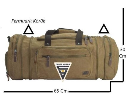 Ççs London 40190 Spor Ve Seyahat Valizi Kahve Kahverengi Erkek Sırt Çantası