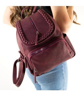Hakan Çanta Gk20 Bordo 455803656 Bordo Kadın Sırt Çantası