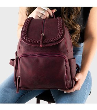 Hakan Çanta Gk20 Bordo 455803656 Bordo Kadın Sırt Çantası