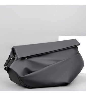 Happyplanet Crossbody Su Geçirmez Motosiklet Gri Erkek Sırt Çantası