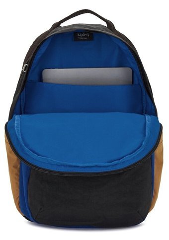 Kipling Xavi Büyük Boy Mavi Bla Blue Beıge 001 Mavi Kadın Sırt Çantası