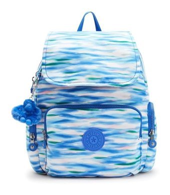 Kipling City Zip S Küçük Boy Desenli Dıluted Blue Kadın Sırt Çantası
