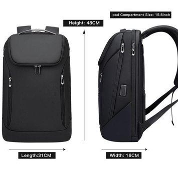 Sones Bange Bg2517 Usb Portlu Gri Erkek Sırt Çantası