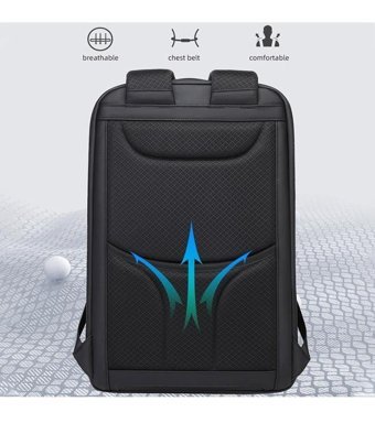 Sones Bange Bg2517 Usb Portlu Gri Erkek Sırt Çantası