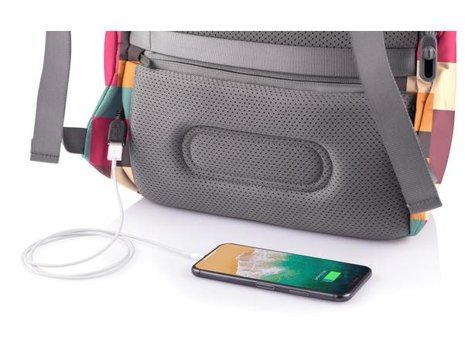 Xd Design Bobby Soft Art Hırsızlık Önleyici Turkuaz Kadın Sırt Çantası