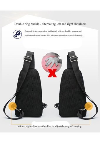 Generic Doğa Spor Paketi Kanvas Usb Şarj El Erkek Sırt Çantası Çok Renkli