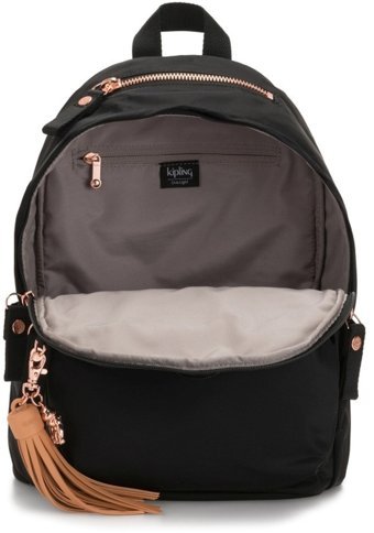 Kipling Delia Orta Boy Siyah Rose Black Kadın Sırt Çantası