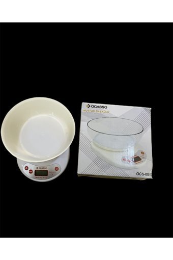 Ocasso OCS-0013 Dijital Hazneli 5 kg Mutfak Tartısı