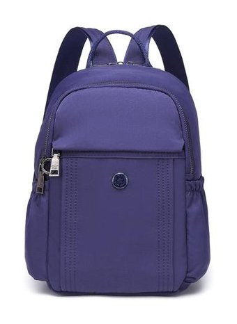 Smart Bags Bengal Kumaş Küçük Boy 3104 Lacivert Kadın Sırt Çantası