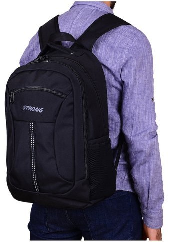 Strong Bag Günlük 201 Okl01 Siyah Erkek Sırt Çantası