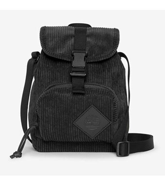Timberland Black Corduroy Siyah Çapraz Askılı Kadın Sırt Çantası