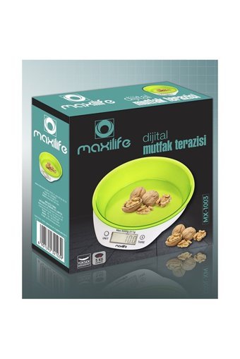 Maxi Life Mx 1003 Dijital Hassas Hazneli 5 kg Mutfak Tartısı