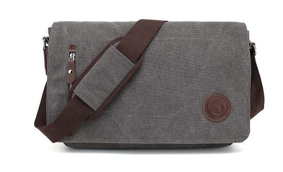 Augur 85011 Moda Çapraz Koyu Gri Erkek Sırt Çantası