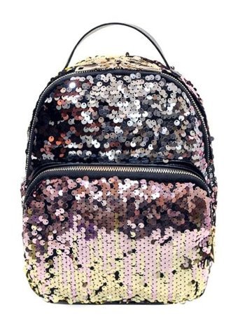 Lebıhmurah Wbp1414 Moda Lar Küçük Pullu Çift Lu Kadın Sırt Çantası
