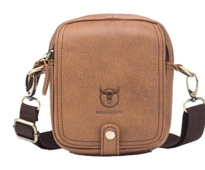 Bull Captan Günlük Crossbody Kahverengi Erkek Sırt Çantası - Sarı