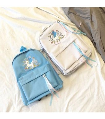 Jansport Lebıhmurah Wbp1499 At Baskılı Koleji Rüzgar Tarzı Kadın Sırt Çantası