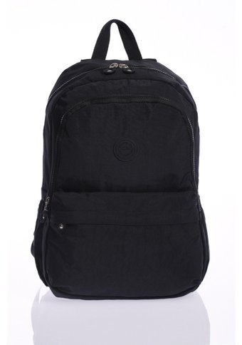 Strong Bag Strong Krinkıl Günlük Gezi Spor Siyah Kadın Sırt Çantası