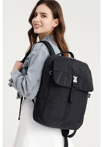 Smart Bags Krinkıl Siyah Smb3183 Kadın Sırt Çantası