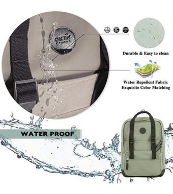 Eastpak Himawari Okta Grande 1085 Açık Yeşil Çok Renkli Kadın Sırt Çantası