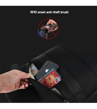 Tigernu Tb3906 Usb Günlük Siyah Erkek Sırt Çantası