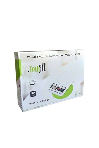 Techfit TF-1005 Dijital Hazneli 10 kg Mutfak Tartısı