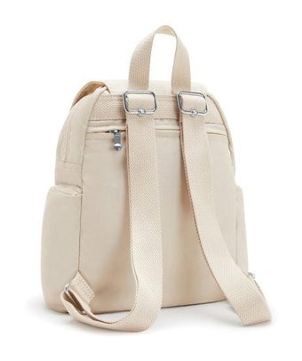 Kipling City Zip Mini Küçük Boy Bej Beıge Pearl Kadın Sırt Çantası