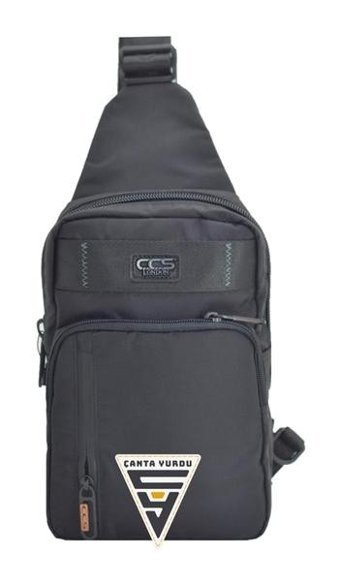 Yurdu Ccs 31227 Çapraz Siyah Erkek Sırt Çantası