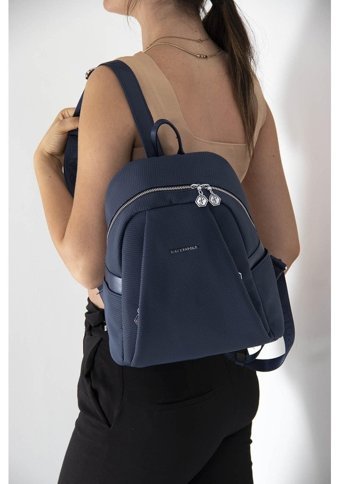 Silver & Polo Lacivert Nv926 Kadın Sırt Çantası