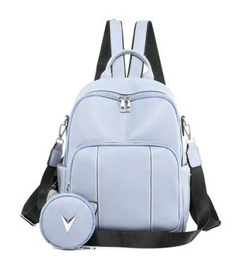 Worryfreeshopping Çift Kullanımlı Bag7998 Mavi Kadın Sırt Çantası