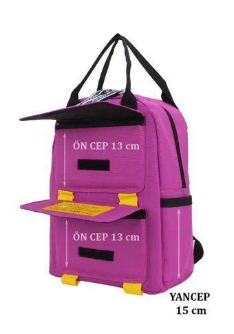 Case Club 860 Pembe Günlük El Kadın Sırt Çantası