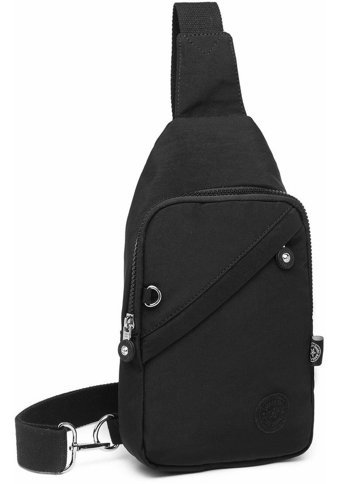 Smart Bags Smb1239 Siyah Body Bag 001 Vizon Kadın Sırt Çantası