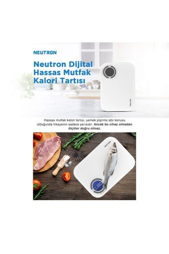 Neutron NTL-KS05 Dijital Hassas Hazneli 5 kg Mutfak Tartısı