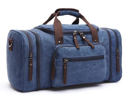 Zuolunduo Büyük Kapasiteli Crossbody Koyu Mavi Erkek Sırt Çantası