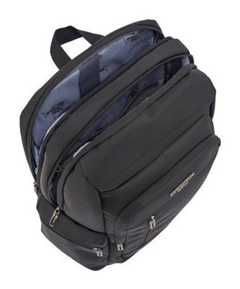 U.S. Polo Assn. 24490 Laptop Bölmeli Siyah Erkek Sırt Çantası
