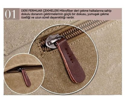Zuolunduo Şık Çapraz Gri Erkek Sırt Çantası